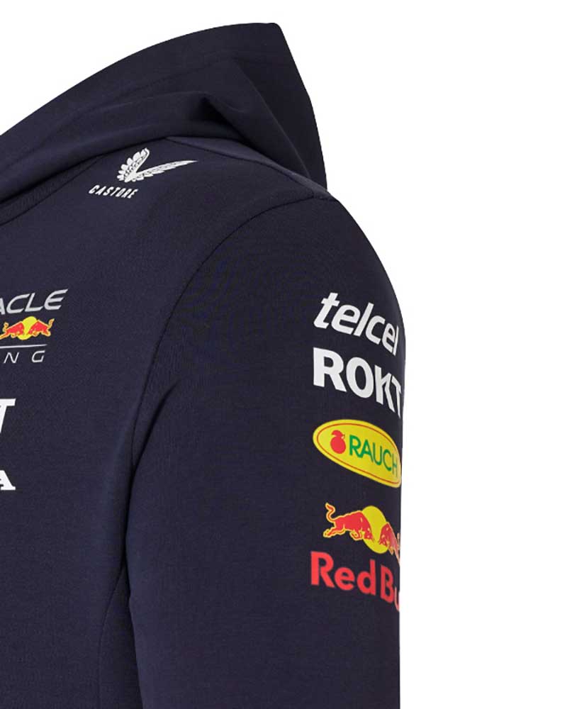 Red Bull Racing F1 Men's 2024 Team Pullover Hoodie - Navy