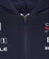 Red Bull Racing F1 Men's 2024 Team Full Zip Hooded Sweatshirt- Navy