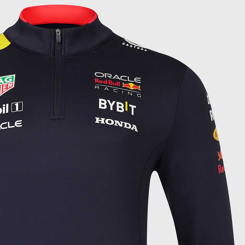 Red Bull Racing F1 Team1/4 Zip Midlayer 2024 Navy