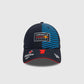 Oracle Red Bull Racing Max Verstappen Driver Hat 2024 Navy