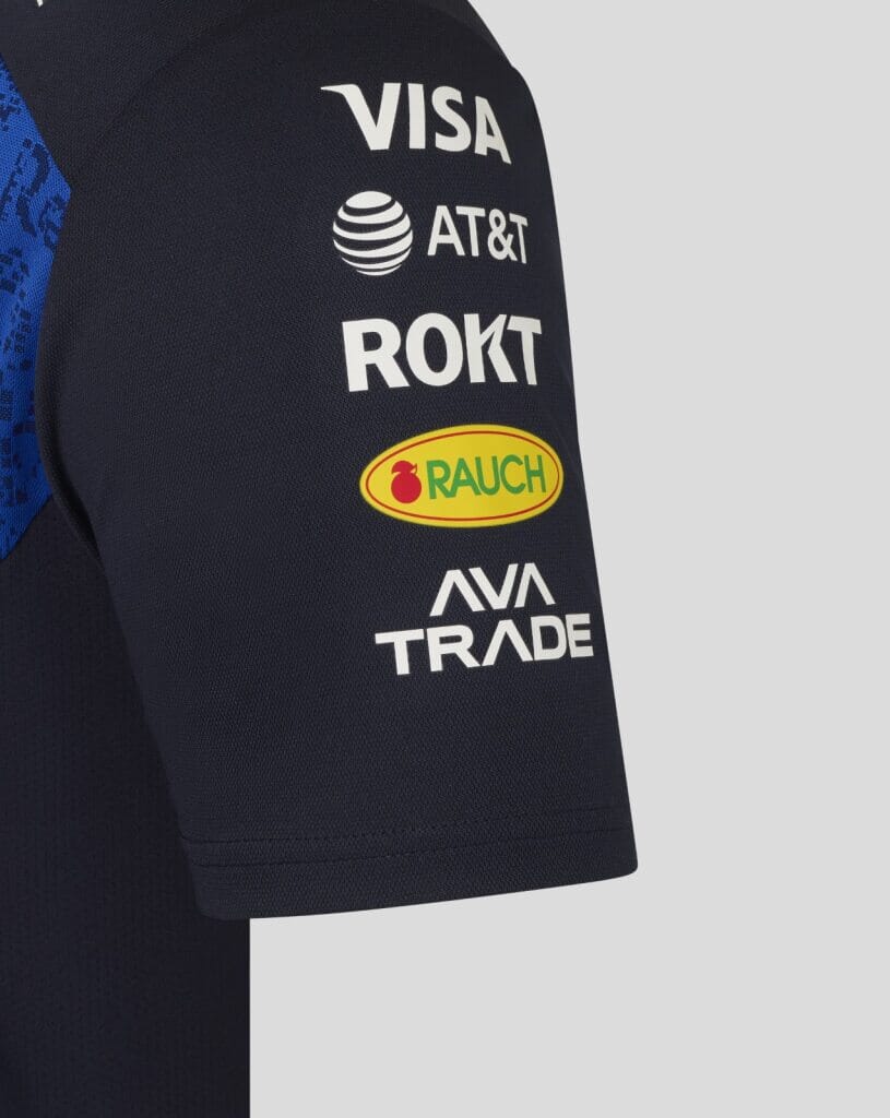 Red Bull Racing F1 Team Ladies Tee Shirt 2026 Navy