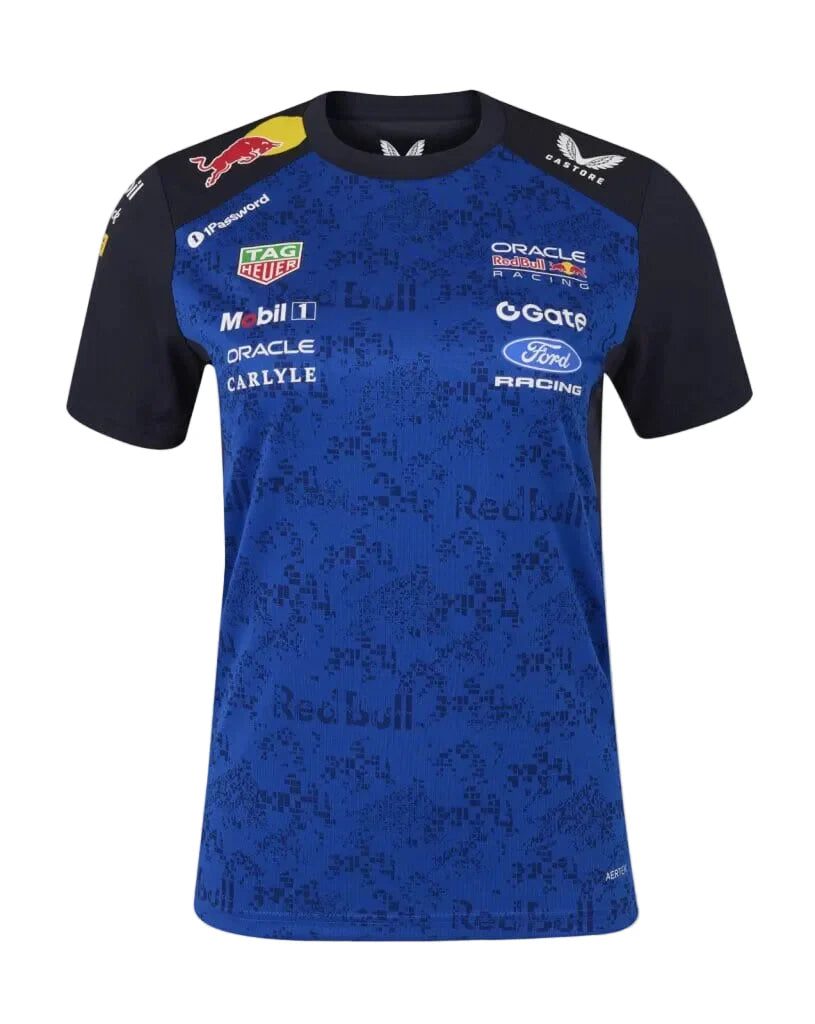 Red Bull Racing F1 Team Ladies Tee Shirt 2026 Navy