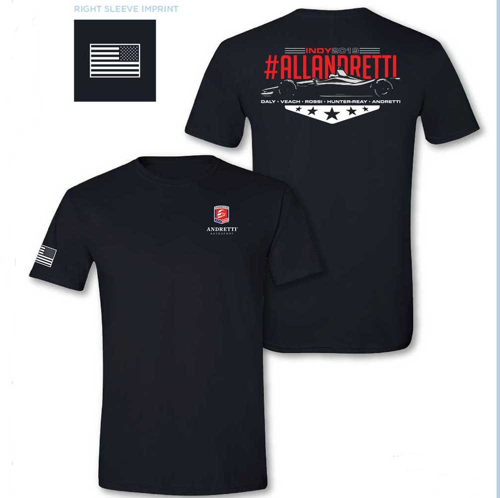 Andretti Autosport All Andretti Team Tee Shirt