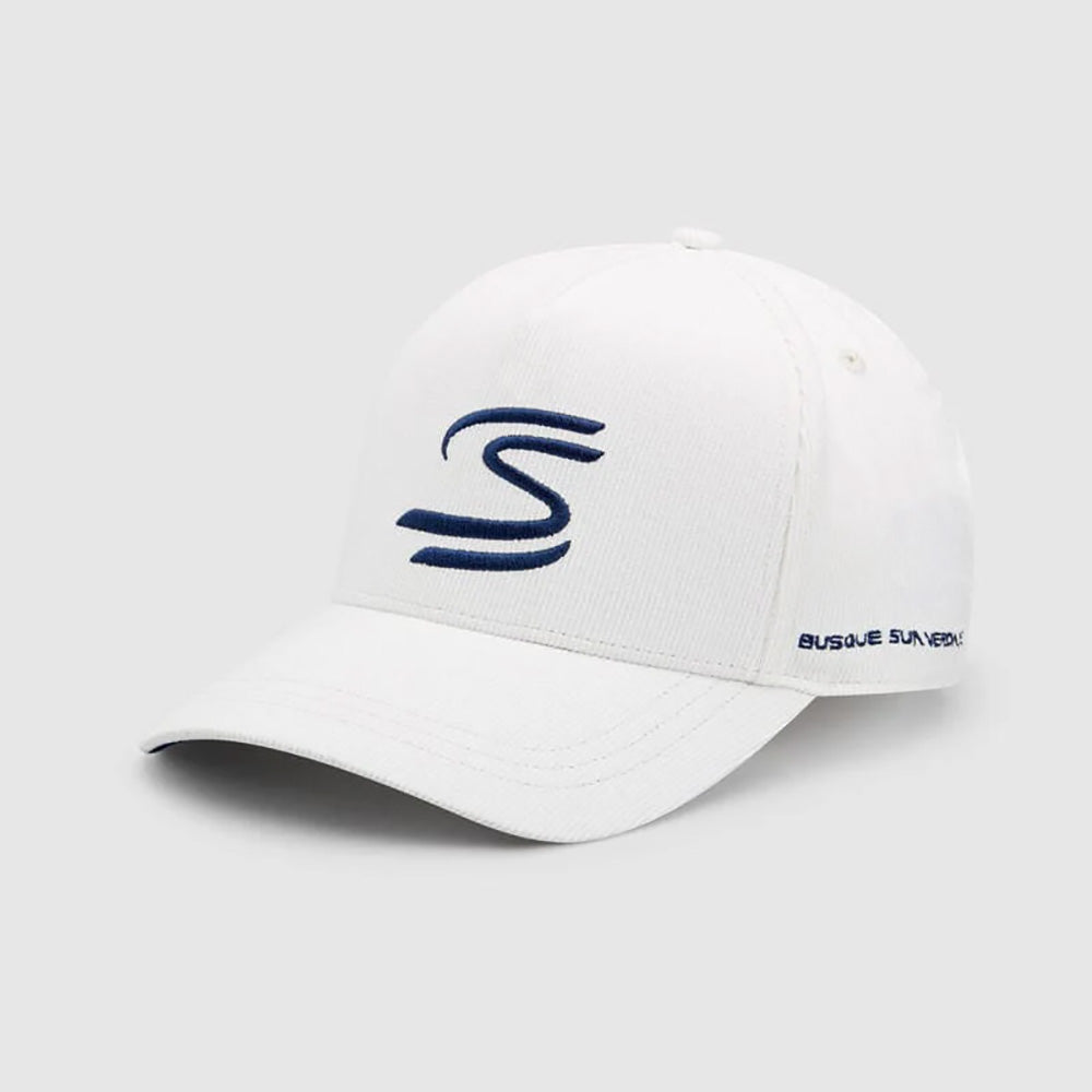 Ayrton Senna Corduroy Hat White