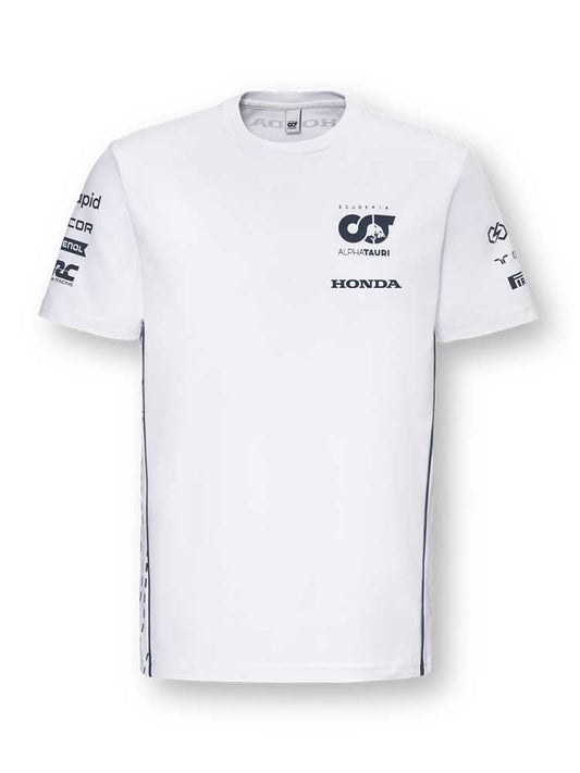 Scuderia Alpha Tauri White Team Tee Shirt 2023