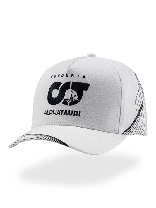 Scuderia AlphaTauri White Team Logo Hat 2023