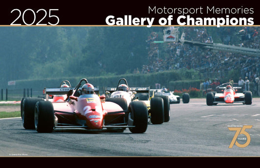 2025 Gallery of Champions F1 Classic Calendar