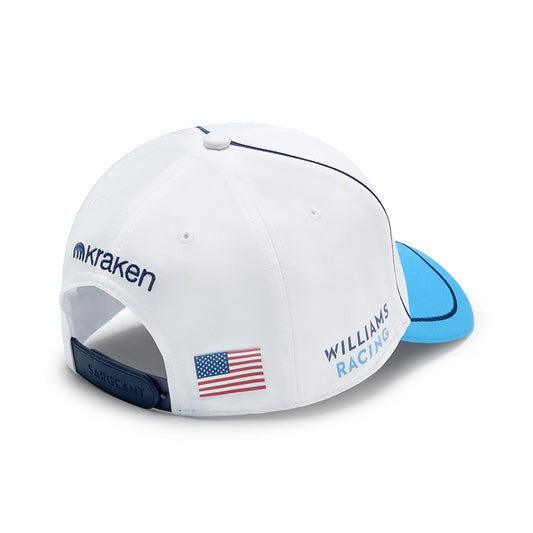 Williams Racing F1 Logan Sargeant #2 Driver Hat White