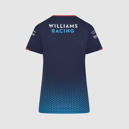 Williams Racing F1 Ladies Team Tee Shirt Navy