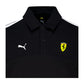 Scuderia Ferrari F1 Shield Polo Shirt Black