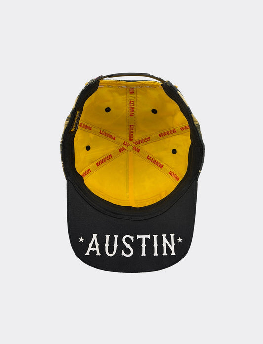 2026 Pirelli 1st Place Podium Hat Special Edition - Austin Grand Prix //speedgear.com/cdn/shop/files/pdp-austin26-left45.jpg?v=1792069042