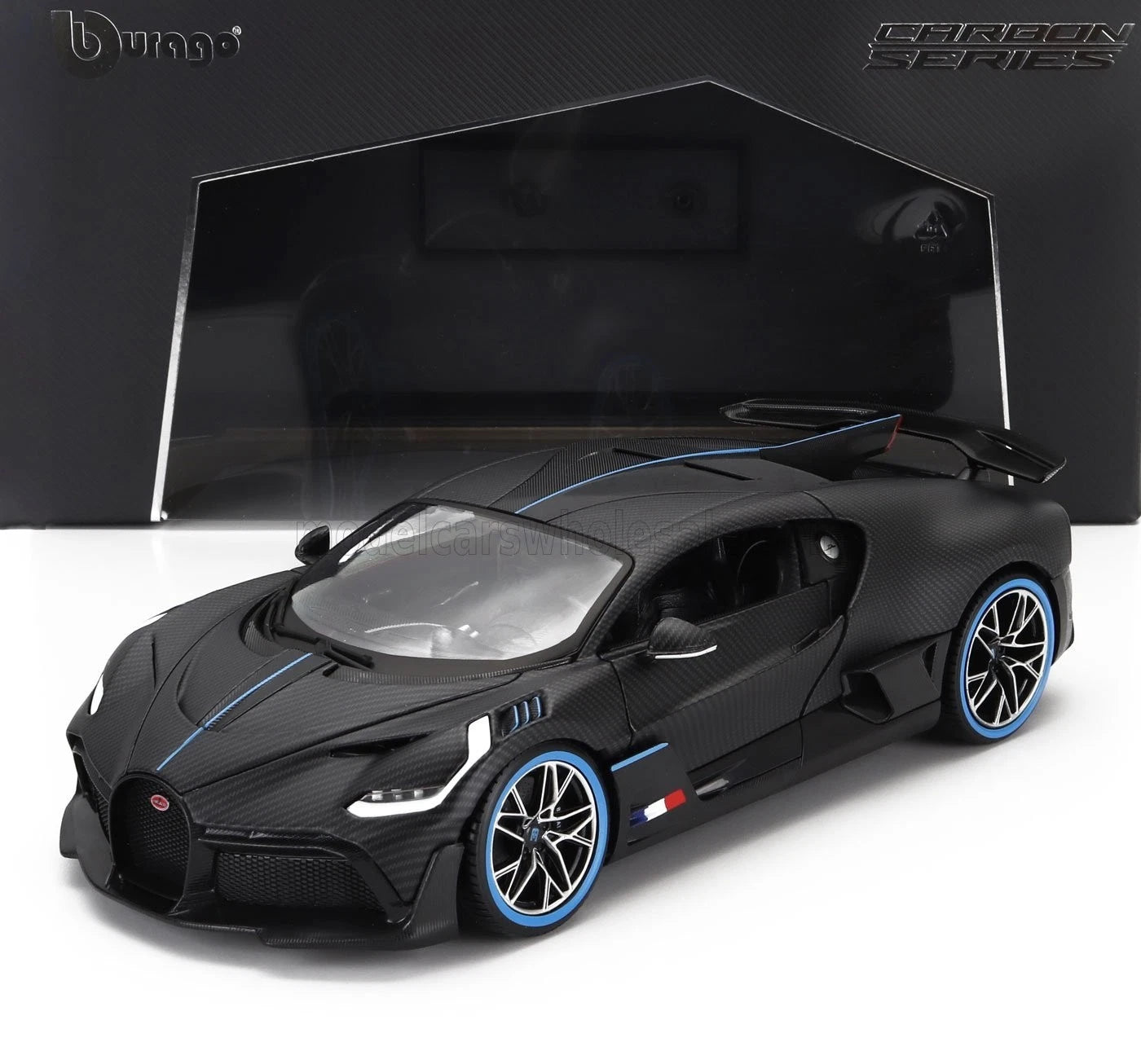 1:18th 50th Anniversary Bugatti Divo Carbon Fiber