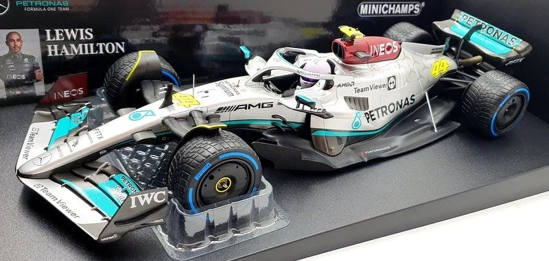 1:18th Mercedes-AMG Petronas F1 W13 Lewis Hamilton Monaco GP 2022
